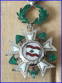 1936 Lebanon National Order of the Cedar Chest Badge Medal