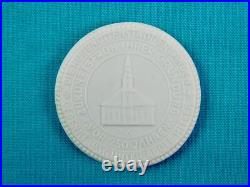 1936 Meissen Porcelain Medal Erlangen Huguenot 250th Anniversary Germany Boxed