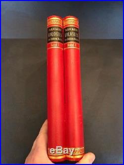 1936 Nazi Germany Two Volume Composition of former German Colonies DR HW Bauer