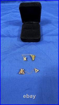 1936 US Naval Academy Graduation Pins Joseph H Patterson USS Squalus Berlin Olym