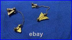 1936 US Naval Academy Graduation Pins Joseph H Patterson USS Squalus Berlin Olym