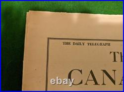 1936 Vimy Ridge Pilgrimage Medal(Cenotaph Unveiling) & Daily Telegraph Souvenir