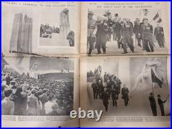 1936 Vimy Ridge Pilgrimage Medal(Cenotaph Unveiling) & Daily Telegraph Souvenir