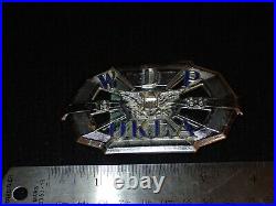 1936 WDP Oklahoma Belt Buckle WPA Armories War Department Colonel Eagle, Scarce