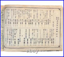 1937 Imperial Japanese Russo-Japanese War Naval Battle Propaganda Picture Book