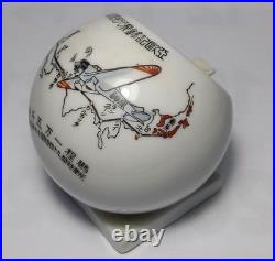 1937 Japanese Kamikaze-Go Tokyo London Record Flight Ceramic Ashtray