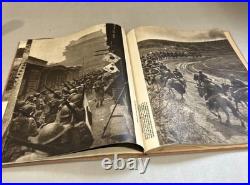 1937 Sino-Japanese War Photo Album North China Front Asahi Newspaper Large