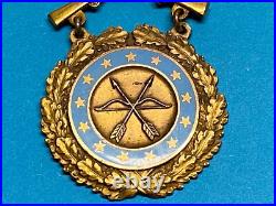 1938, ARMY LEVEL PRIZE, BRONZE, RIFLE COMPETITION, INFANTRY, NAMED, withRESEARCH