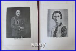 1938 Antique Kingdom Bulgaria Military School Jubilee Luxury Photo Album Rare