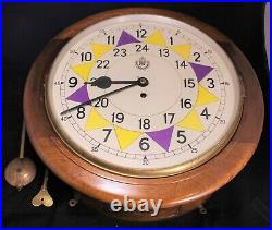 1938 RAF Operations Room Sector Clock Royal Air Force UK Pre-WW2 Vintage