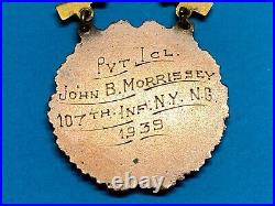 1939, ARMY LEVEL PRIZE, BRONZE, RIFLE COMPETITION, INFANTRY, NAMED, withRESEARCH