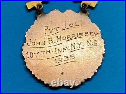 1939, ARMY LEVEL PRIZE, BRONZE, RIFLE COMPETITION, INFANTRY, NAMED, withRESEARCH