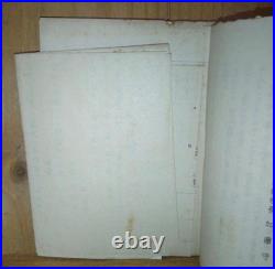 1939 Imperial Japanese Army Cadet School Trip Guidebook Sendai-Hokkaido