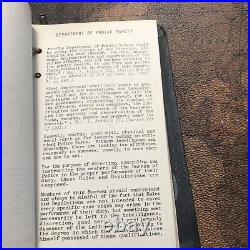 1941 City of Pittsburgh Police Dept. Rules & Regulations Book 363 Badge 486