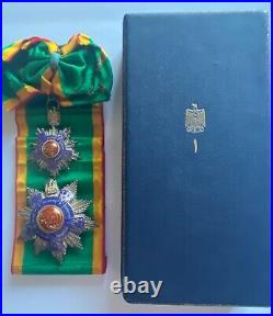 1953 Egypt Order of Republic 1st Class Grand Cross Sash Badge Breast Star Bichay