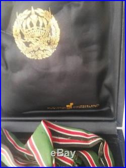 1976 Jordan Order of Military Merit Complete Set Medal Badge Wissam Istihqak