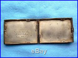 2 of 4 POLAND CIGARETTE CASE, STERLING, Warsaw, TOPOR coat of arms, 1930s