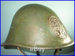 33 marked genuin Dutch M27 helmet Stahlhelm casque casco elmo Kask