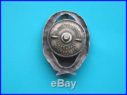 #360 POLISH POLAND OFFICERS TOPOGRAPHIC BADGE, 1930s