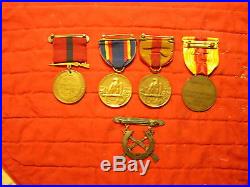 5 Medal Group Marine Corps Named And Numbered