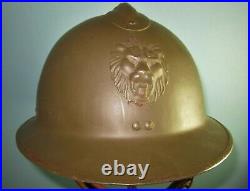56cm Belgian M31 belgique helmet casque stahlhelm casco elmo WW adrian GM