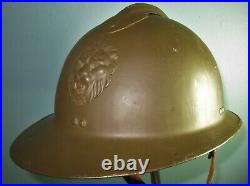 56cm Belgian M31 belgique helmet casque stahlhelm casco elmo WW adrian GM