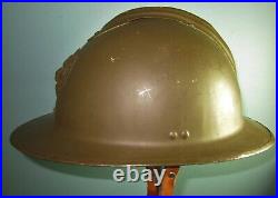 56cm Belgian M31 belgique helmet casque stahlhelm casco elmo WW adrian GM