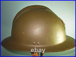 56cm Belgian M31 belgique helmet casque stahlhelm casco elmo WW adrian GM