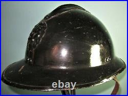 57cm Belgian M31 Gendarmerie helmet casque stahlhelm casco elmo? WW adrian