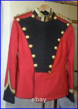 5th Royal Irish & 16th Queens Lancers Uniform w. King's Crown Buttons 1901-1952
