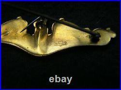 734. 1920's-1930's era USN Officer's Submariner Badge, full size, pin back