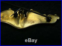 734. 1920's-1930's era USN Officer's Submariner Badge, full size, pin back