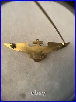 737c. 1920-30 era beautiful Unofficial USMC Aviator full size Pin Back Wing