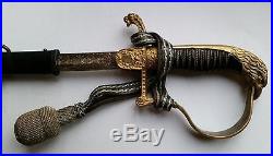 A rare German Officers Sword Sabre with Scabbard, 1930-1935