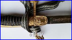 A rare German Officers Sword Sabre with Scabbard, 1930-1935