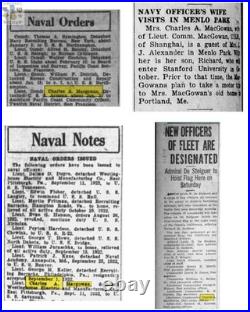 Admiral Charles A. Macgowan M. N? 2092 Navy Yangtze Medal Numbered Uss Arizona