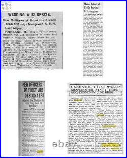 Admiral Charles A. Macgowan M. N? 2092 Navy Yangtze Medal Numbered Uss Arizona