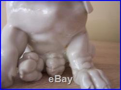 Allach porcelain / china figur/ dog made by Prof. Kaerner