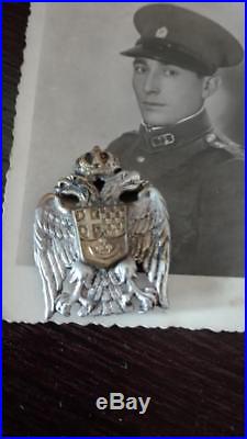 Amblem M 1938 policijski straari Kingdom Yugoslavia Serbia m 1938 police guard