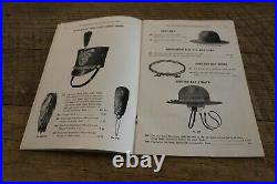 Antique 1919 Military School Catalogue Cadet Uniforms & Equipment Henderson Ames