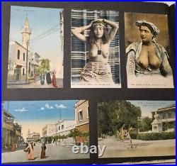 Antique 1919 Sailor Scrapbook Interwar Era Ephemera 320+ Photos Postcards Rare