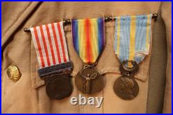 Antique 1920's French Foreign Legion N. Africa Uniform Medals, Trousers, & Kepi