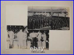 Antique 1923 Imperial Japanese Navy Recruit Training Graduation Photo Album
