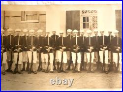 Antique 1923 Yardlong N. T. S. Newport R. I. 38th Co. Us Navy Photo 41 Long