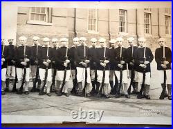 Antique 1923 Yardlong N. T. S. Newport R. I. 38th Co. Us Navy Photo 41 Long