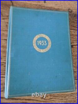 Antique 1933 German History Ww2 Book
