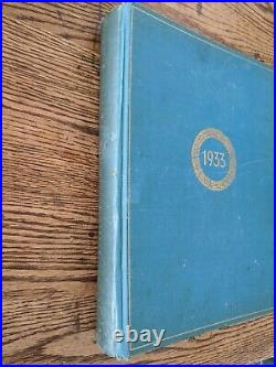 Antique 1933 German History Ww2 Book