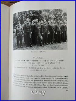 Antique 1933 German History Ww2 Book