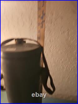 Antique 1938 Belgian Wartime GasMask WithCannister, Insert, Full Mask-Very Good