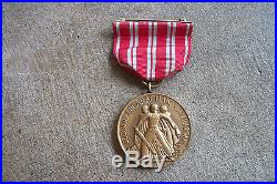 Antique 2nd Nicaraguan Service Medal US Navy USMC campaign 1926 numbered ribbon